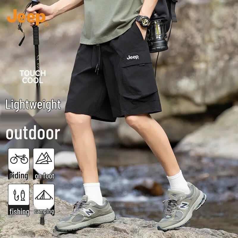 JEEP Men s Water-Repellent Cargo Shorts 3XL