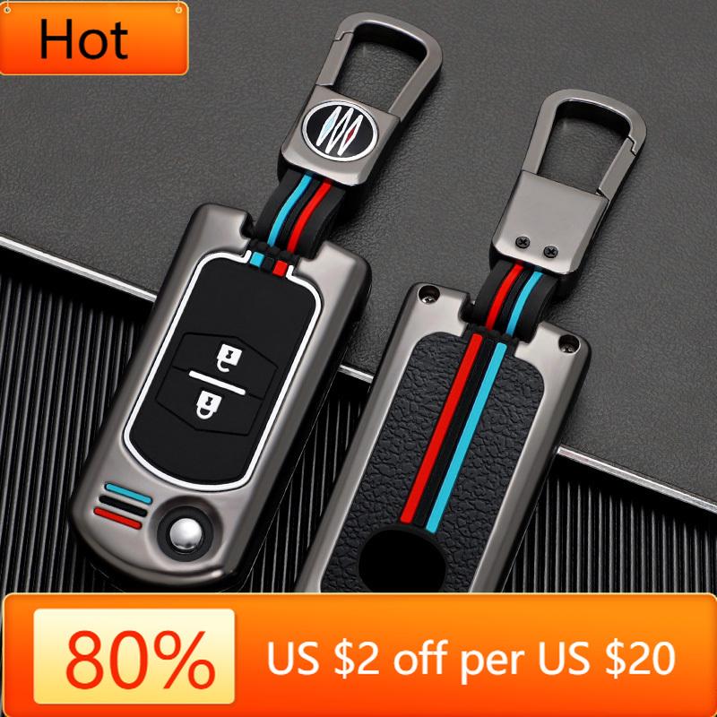 Interior Mouldings Car Flip Key Case Cover Shell For Mazda 3 5 6 Series M6 RX8 MX5 2 3 Buttons Smart Keyless Key Protector Fob B