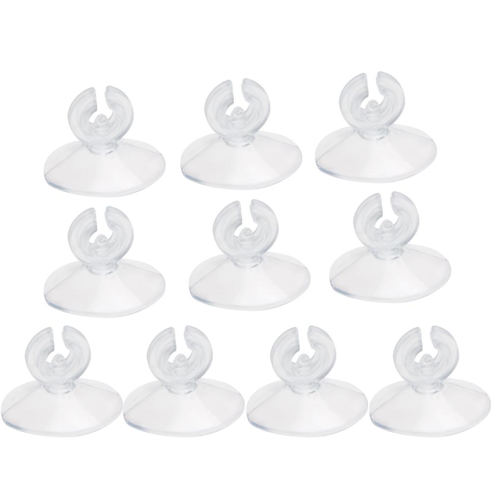 10-50pcs Aquarium Suction Cup Holder Fish Tank Sucker for 4/6mm Air Line Pipe Tube Wire Holder Aquarium Accessories