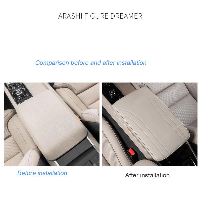 For Volvo S90 modification 2026 armrest box protective cover leather central storage height pad interior accessories