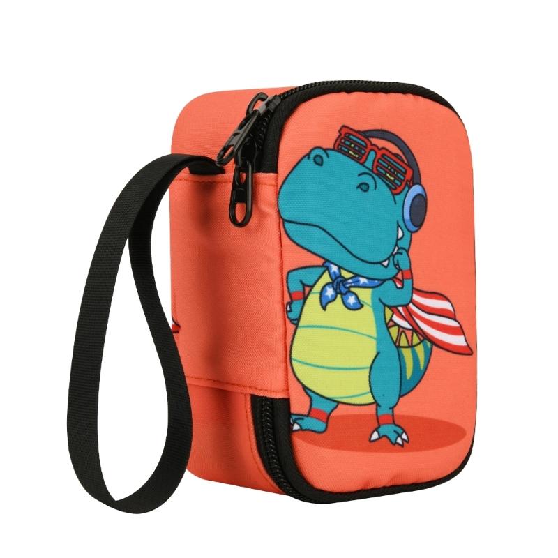 Organisator-Tasche Tragetasche mit Metallreißverschlüssen und elastischen Gurten für Kinder-Story-Maschinen Schützt vor Kratzern und Verlust