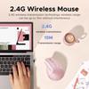 UGREEN Ergonomic Mouse Wireless Bluetooth Vertical Mouse Vertical Grip Stereoscopic Mouse Light Sound Office Mouse