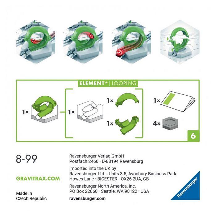 Gravitrax Kugellaufbahn : Schleifenelement