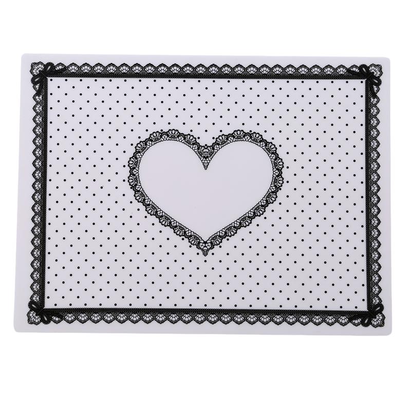 Manicure Practice Silicone Pillow Hand Holder Cushion Lace Table Washable Foldable Mat Pad