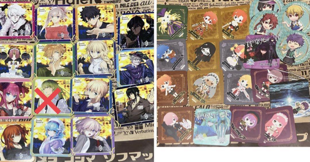 

[USED] Fate/Grand Order FGO Coasters 34 pieces