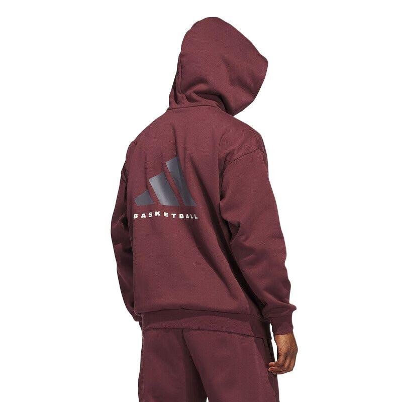 adidas Free Shipping With AdiClub Adidas Basketball Fleece Hoodie Gender Neutral Unisex JD6145