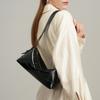 Boston pillow bag underarm leather messenger bag women's summer leather women's model with zipper commuter shoulder bag