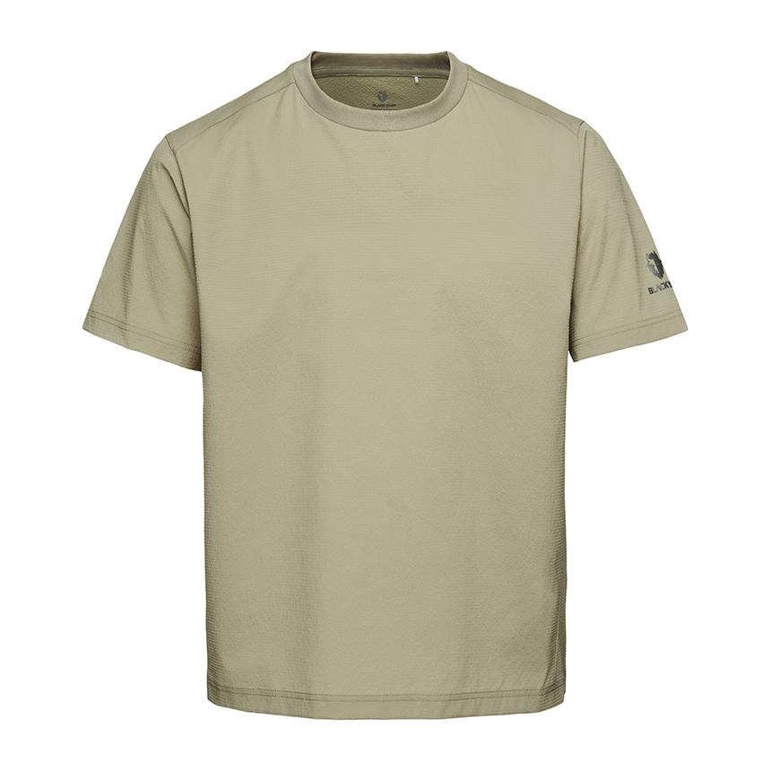 BLACKYAK Seersucker Round Short Sleeve T-Shirt #3_Le