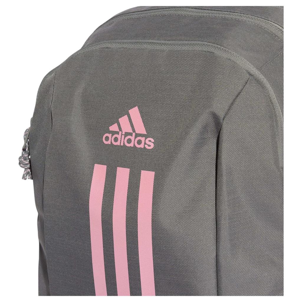 Adidas Power Polyester Backpack Unisex Gray Adidas JX8743