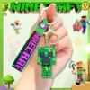 Keychain Backpack Pencil Case DIY Accessories PVC Soft Rubber Decorative Keyring