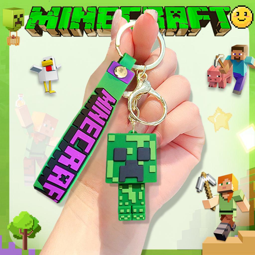 Keychain Backpack Pencil Case DIY Accessories PVC Soft Rubber Decorative Keyring