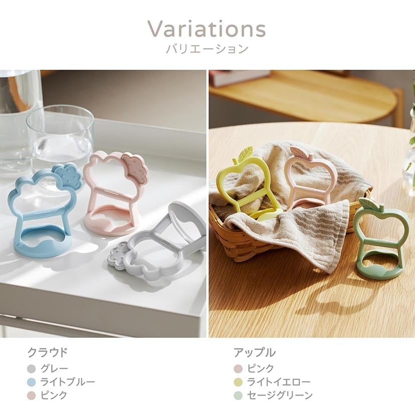 D by DADWAY Squeeze Teething Glove, CloudPink, OCDB002003200