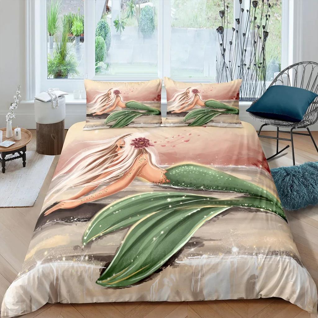 Set Letto Grizzy e i Lemming Ragazzi Ragazze Misura Singola Queen Copripiumino Federa Letto Bambini Adulti Moda Tessile per la Casa