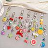 Diamond Fruit Series Hand Cream Set & Keychain Ornament