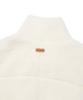 Covernat Woman Sherpa Zip-Up Jacket Ivory