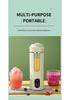 Compact Rechargeable Electric Fruit Juicer with Auto-Clean Function for Home Use