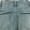 BCBG Fringe Detail Denim Pants Straight B5f7p356