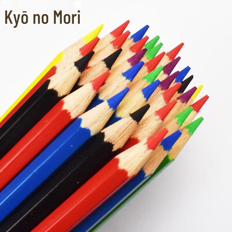 Jing Zhisheng Dual-Purpose Color Pencils, 12-Count