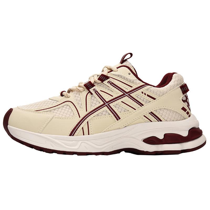 Retro color matching dad shoes women's 2025 new mesh breathable small height increase casual sports shoes