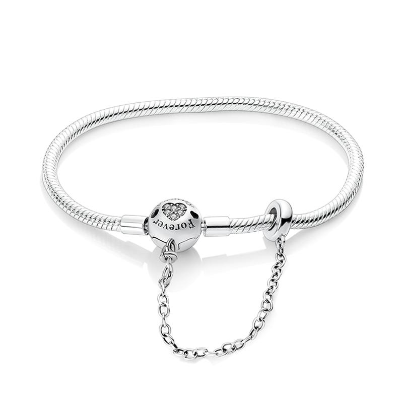 Bracelets Ideal For Women Copper Heart Clip Bracelets Copper Compatible With Authentic Charm Bead Charms Pendant Jewellery Ideal For Women Do It Yours