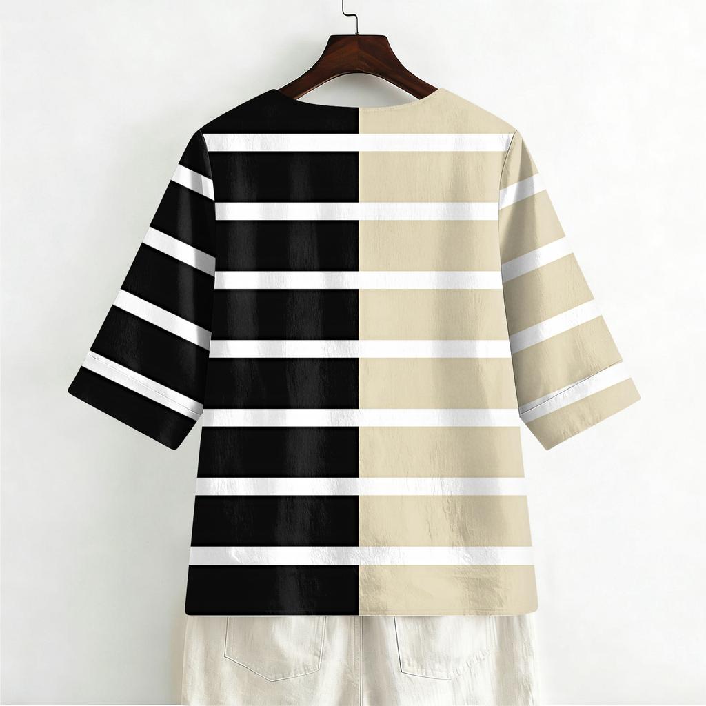 Women's Shirts Dressy Casual T,Shirts 3/4 Sleeve Tunic Tops Basic Tees Pullover Work Blouses