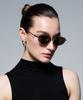 Likkeullou Rc Stainless Steel Gb97 Sunglasses Gold