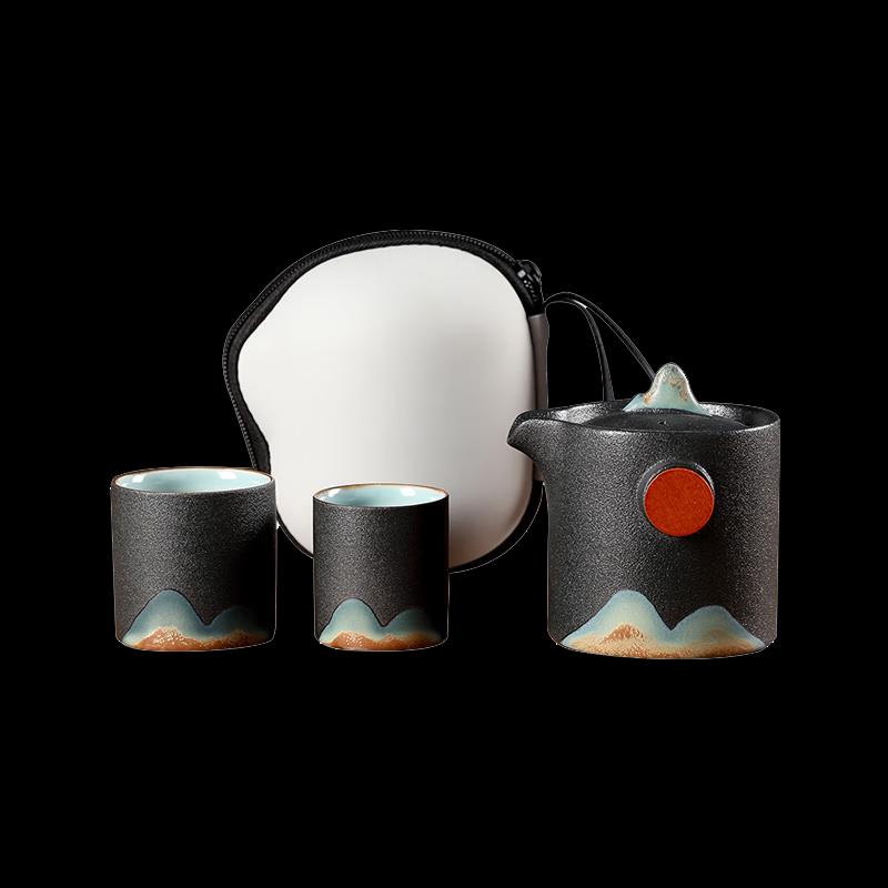 

Wushiyuan Rising Sun Distant Mountain Quick Cup Tea Set
