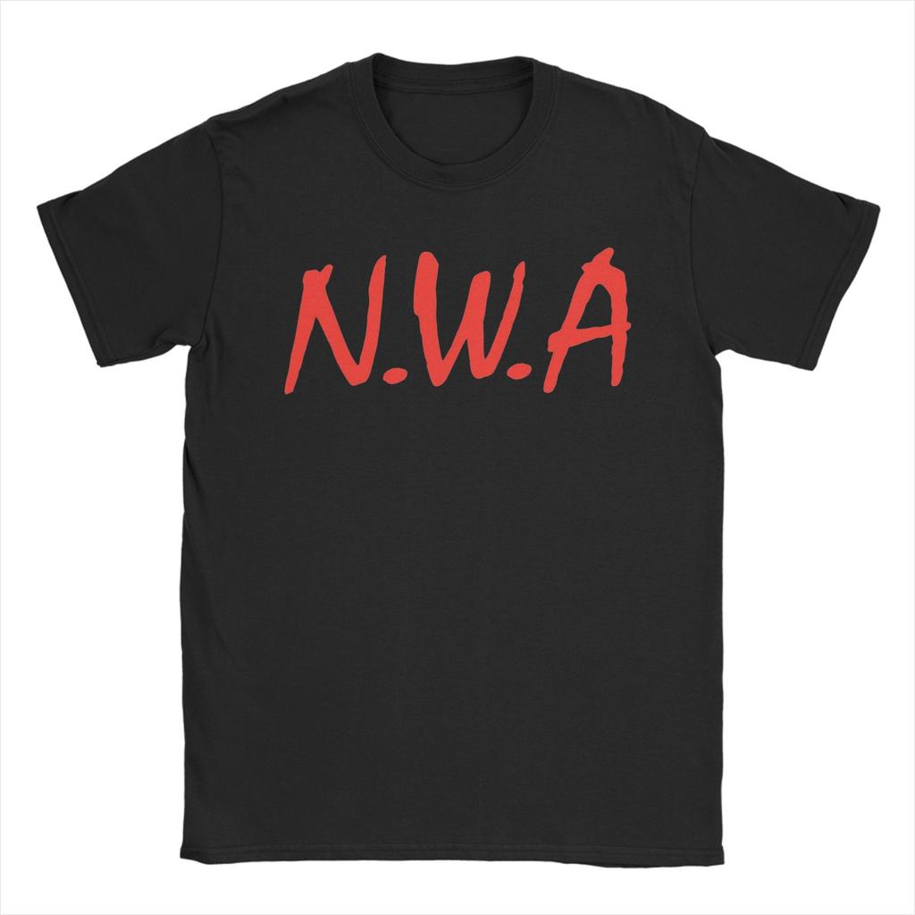 NWA North World America T Shirt Summer  Cotton TShirts For Men Trendy Cool Pattern Tshirt ShortSleeve Classic Top Tees