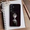P-Corpse Bride Phone Case For Samsung Galaxy A73,A21s,A22,A31,A52,A53,A71,A41Soft Black Shell