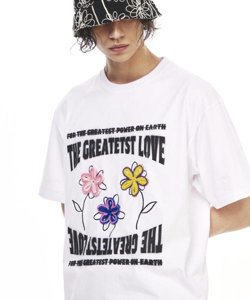 Greatest Flower Patch Tee White Free