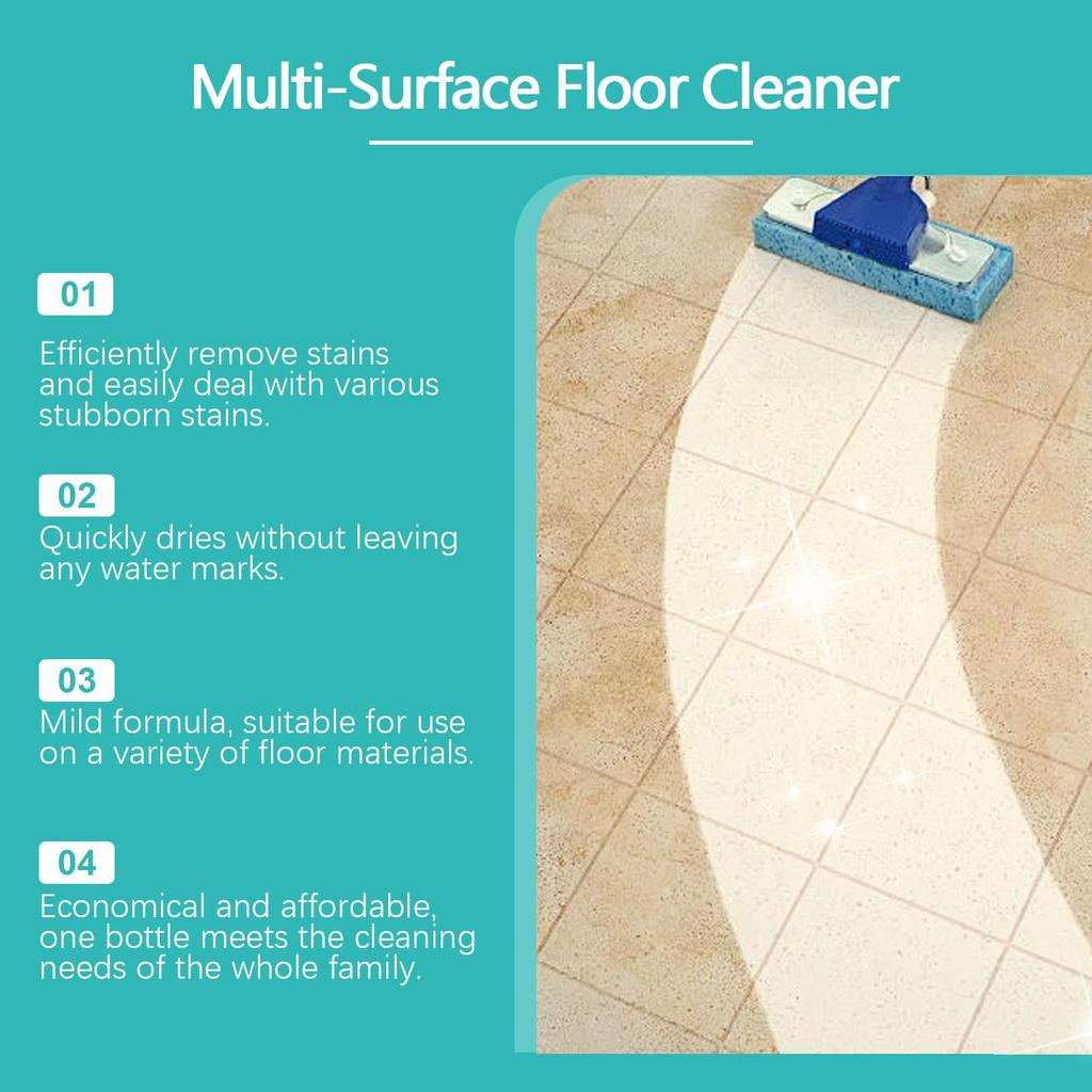 Multi-Surface Floor Cleaner: A powerful cleaning solution for kitchens, living rooms, and tiles