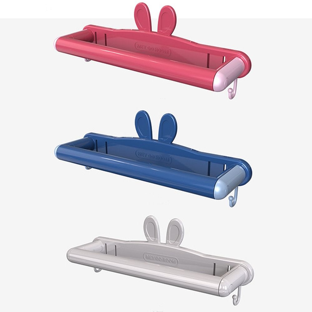 Punch Free Shoes Shelf Wall Mount Hanger Rack Durable Towel Storage Shelf