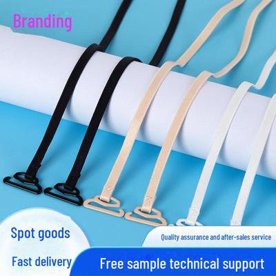 Reggiseno Invisibile in Nylon da 5 mm con Spalline Sottili Antiscivolo ed Estensione Elastica Senza Cuciture per una Schiena Bellissima