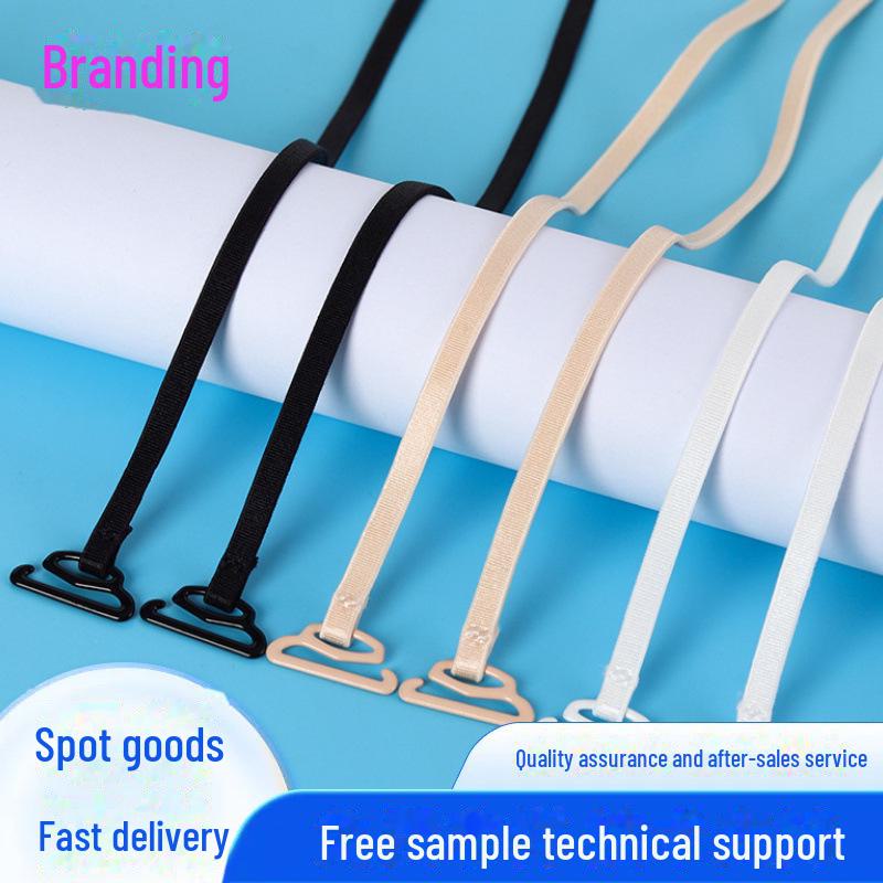 

5mm Nylon Invisible Bra with Thin, Non-Slip Straps and Elastic Seamless Extension for Beautiful Back One Size белый