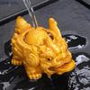 Hot! 1PC Boutique Tea Pet Water-spraying Pixiu Tea Pet Ornament Handmade Tea Ceremony Tea Game Financial Tea Table Gift