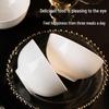 Gong He Jing Pin Jingdezhen Bone China Rice Bowls - Set of 6