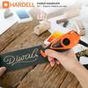 HARDELL Engraving Machine, 5-Speed ??Etching Power Tool with Soft Rubber Handle and Tungsten Carbide Steel Bits, Mini Multifunction Engraving Machine