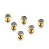 French cufflinks, oval chain buttons, high-quality dress buttons, placket buttons, cuff studs