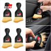 Car Crevice Dust Removal Artifact Brush Cleaning Brush Tool Auto Accessories for Toyota GR TRD Rav4 Yaris Hilux Corolla Prius Avensis Emblem Auris