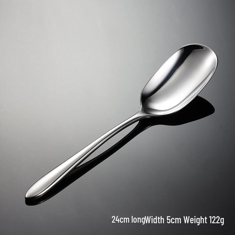 

Thickened Stainless Steel Mango Serving Spoon Set