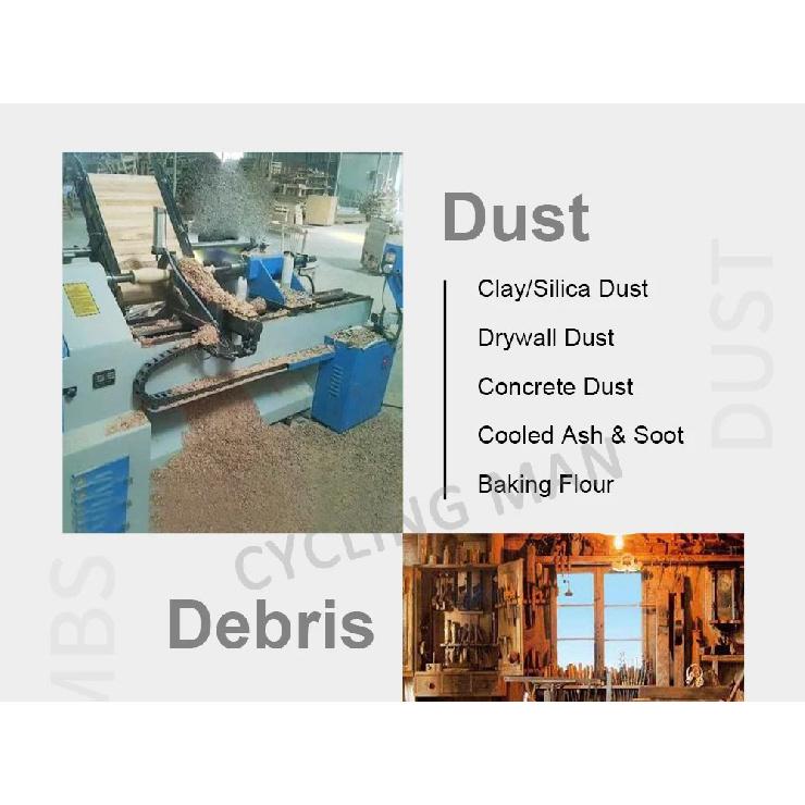 Vacuum Cleaner Turbo Woodworking Filter Cyclone Separator Industrial & Home With Flange Vacuum Filter Cyclone Dust Collector