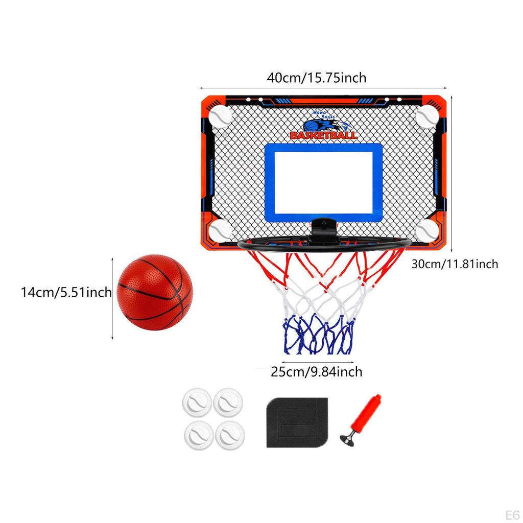 Basketball Hoop Collection with Mini Hoops and Balls for Indoor Activities