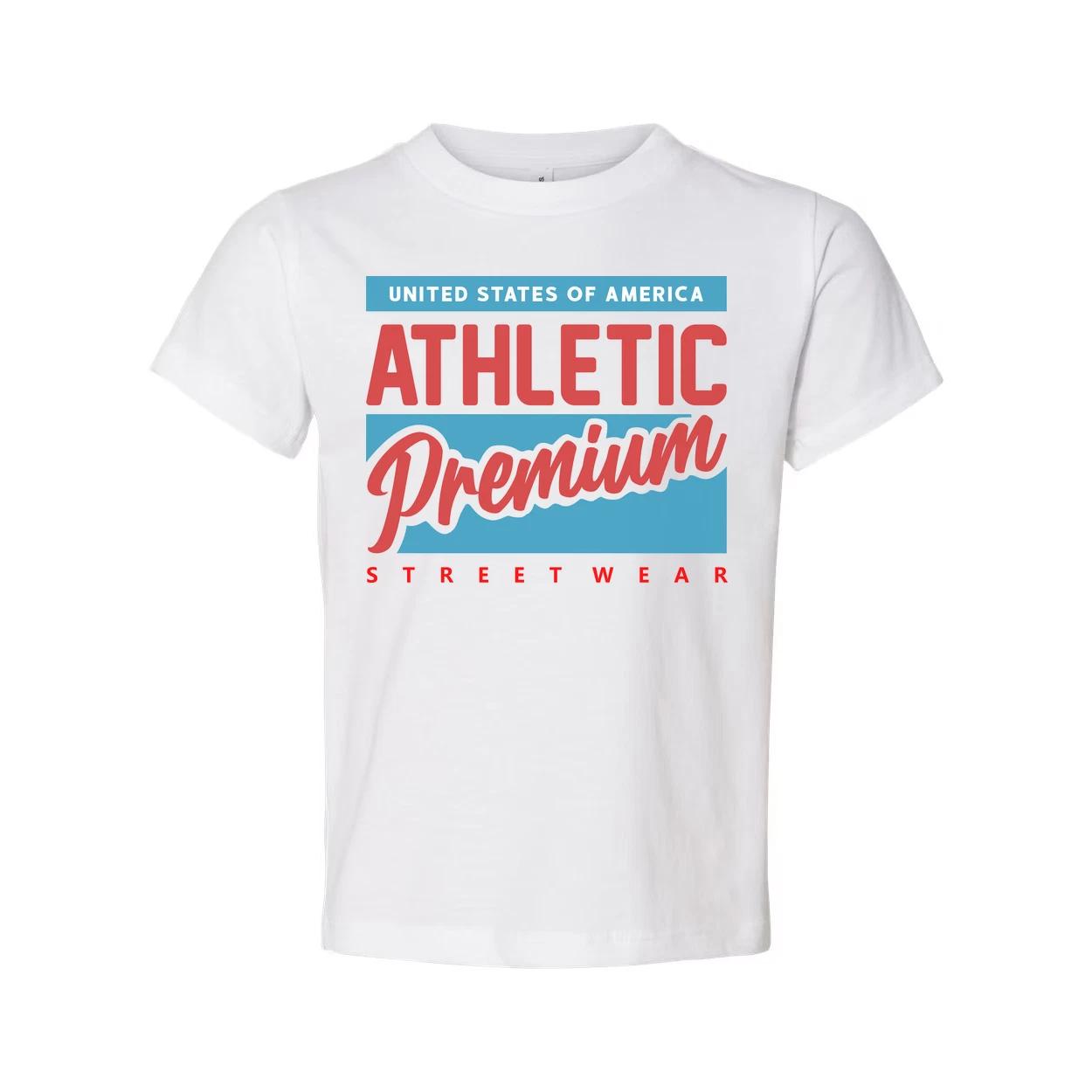 

United States Of America Athletic Premium Streetwear Graphic T Shirt For Unisex 4XL