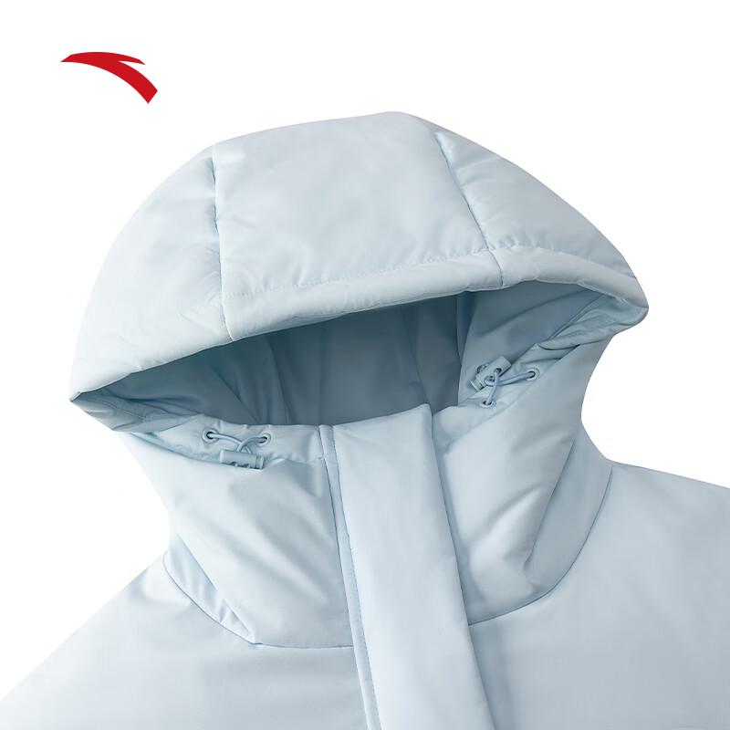Anta Women's Mid-Length Hooded Puffer Jacket