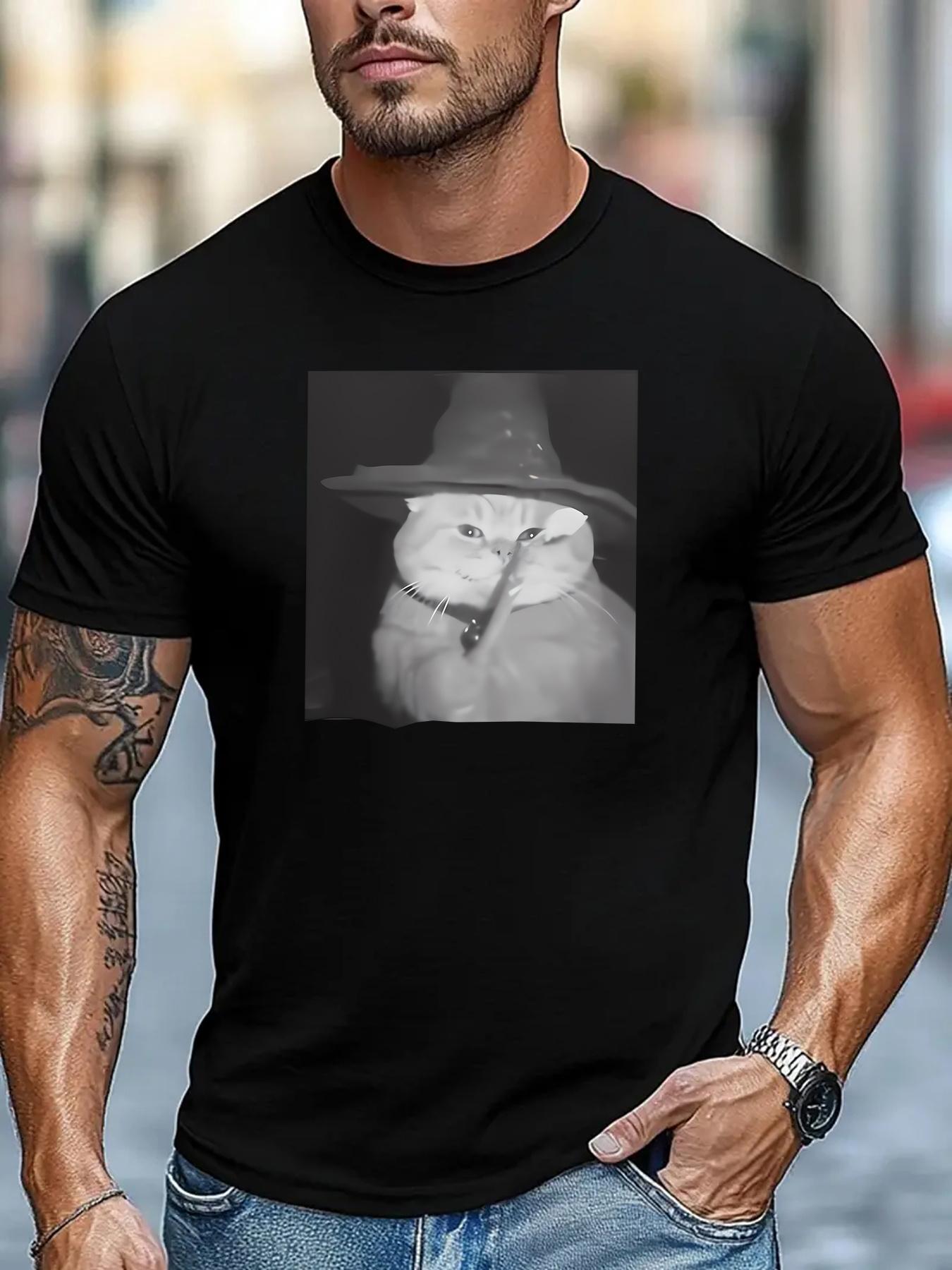 

Cat Wizard Meme T-Shirt S
