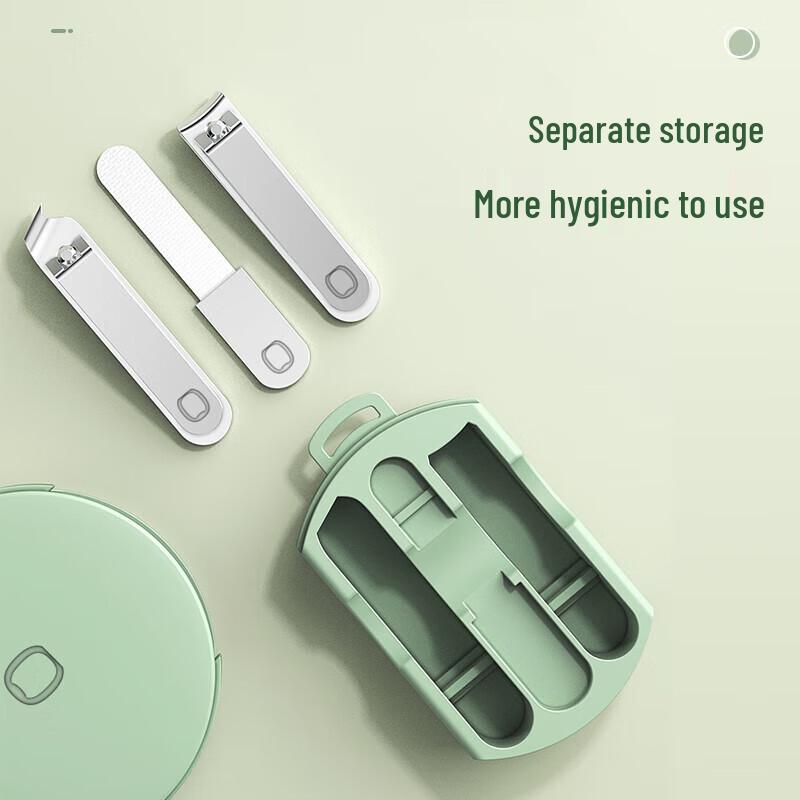Qisu 3-piece Nail Clipper Set