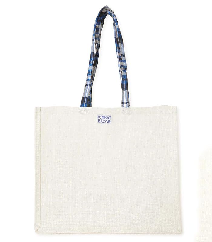 

[HOLLYWOOD RANCH MARKET] BOMBAY BAZAR Jute Bag, Medium