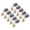 10Pcs Angle Grinder Motor Carbon Brushes Replacement Part For Power Tool