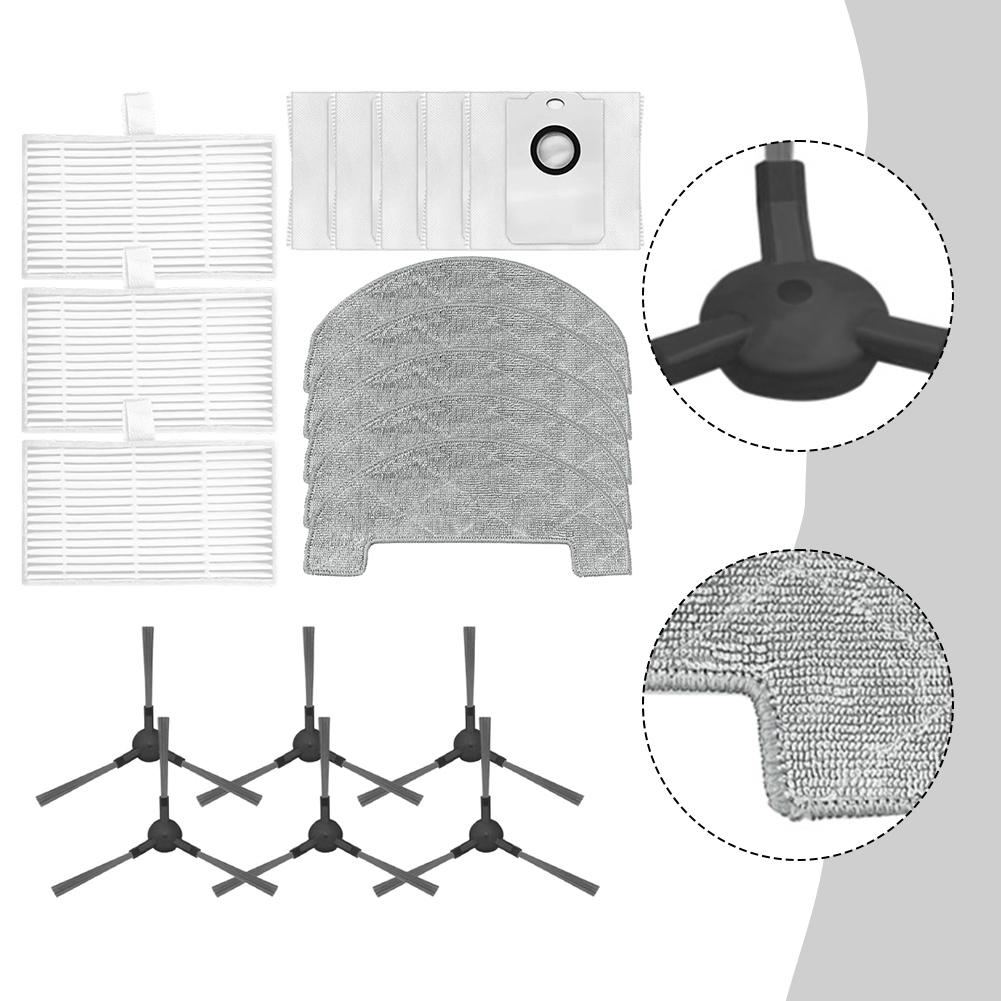 For  MYBOT X9 PRO Robotic Vacuum Cleaner  19pcs Side Brushs, Filter, Mops, And Dust Bags Sets Parts