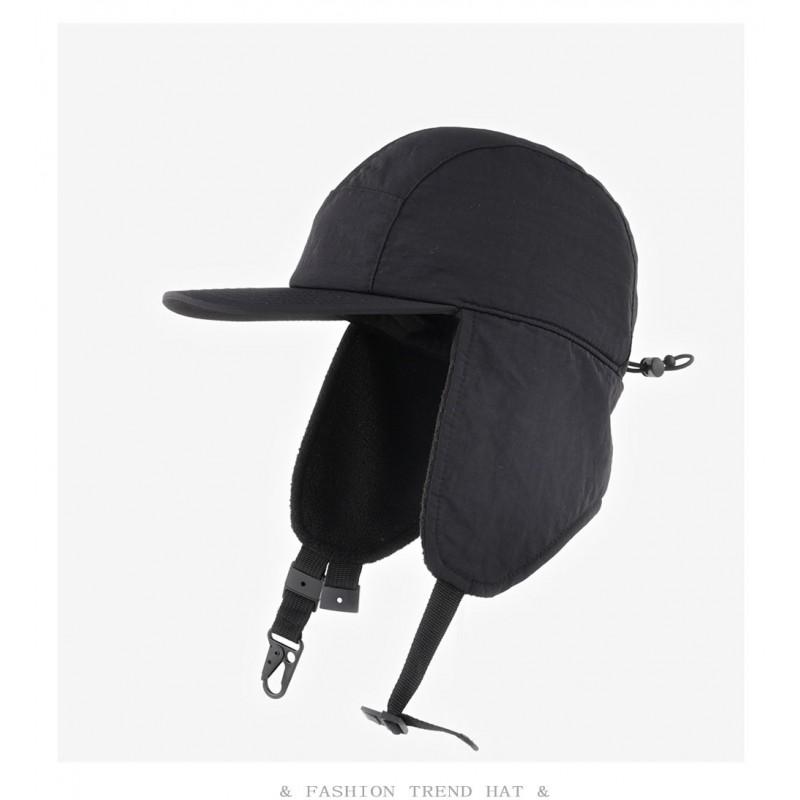 Unisex Winter Warm Windproof Aviator Hat With Ear Protection Outdoor Riding Cap Motorcycling Hiking